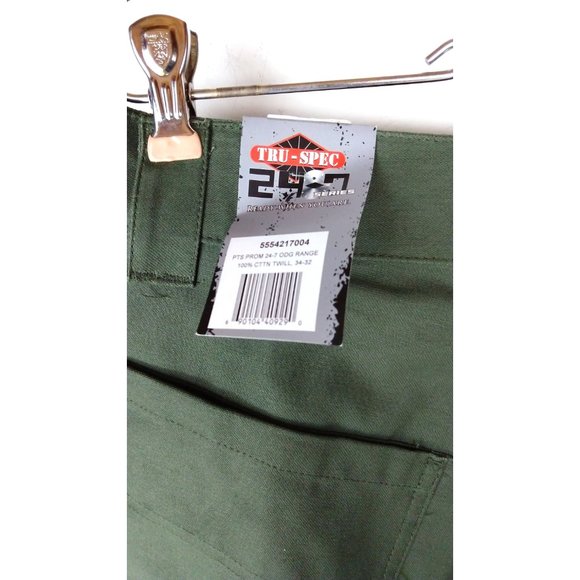 Tru Spec army green tactical cargo range military style pants 34 x 32 - Picture 3 of 4